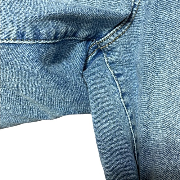 High Rise Bermuda Stretch Denim Short Size 17 Ava & Viv NWOT - Picture 7 of 11